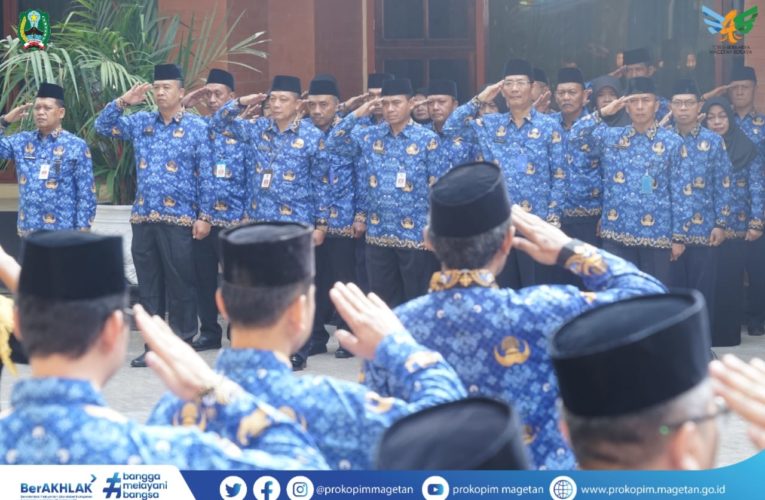 UPACARA PERINGATAN HARI SUMPAH PEMUDA KE- 95 KABUPATEN MAGETAN