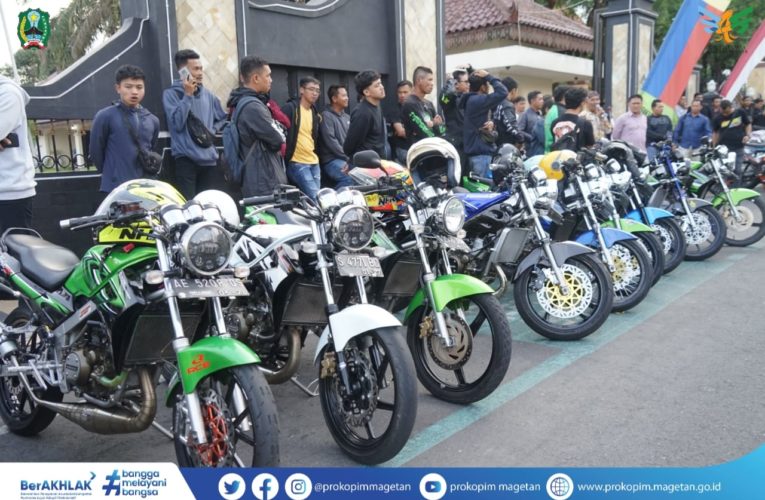 Penjabat Bupati Magetan Hergunadi Berangkatkan Kopdar Mostly 2 Stroke