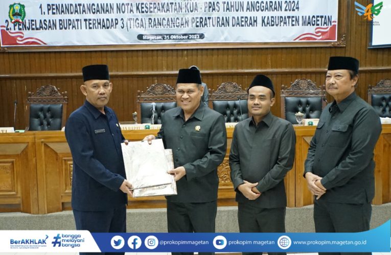 Rapat Paripurna DPRD, Fokus Tiga Prioritas di Tahun 2024 Segera Terealisasi