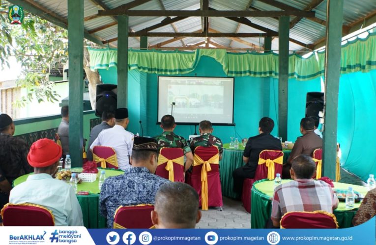 Pj. Bupati Magetan Ikuti Vicon Gerakan Nasional Ketahanan Pangan Tahun 2023