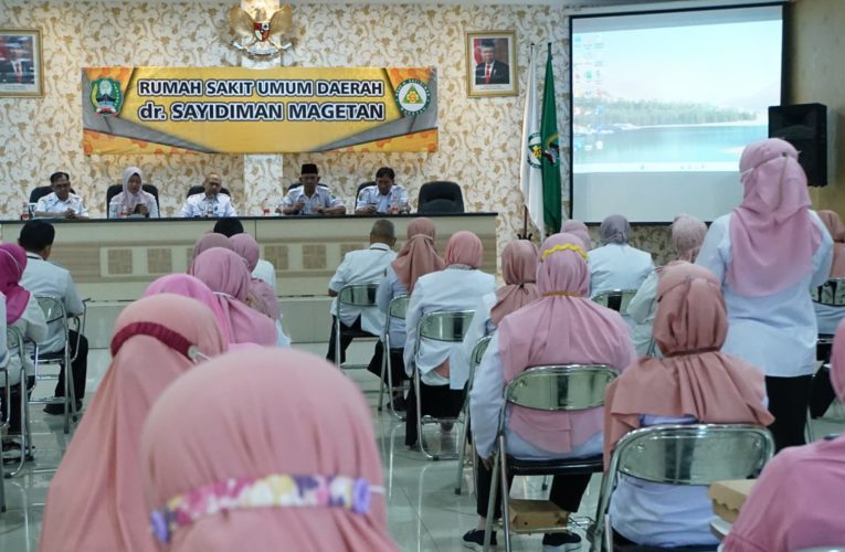 Pj. Bupati Magetan Memberikan Penekanan Pelayanan RSUD dr. Sayidiman Harus Semakin Meningkat
