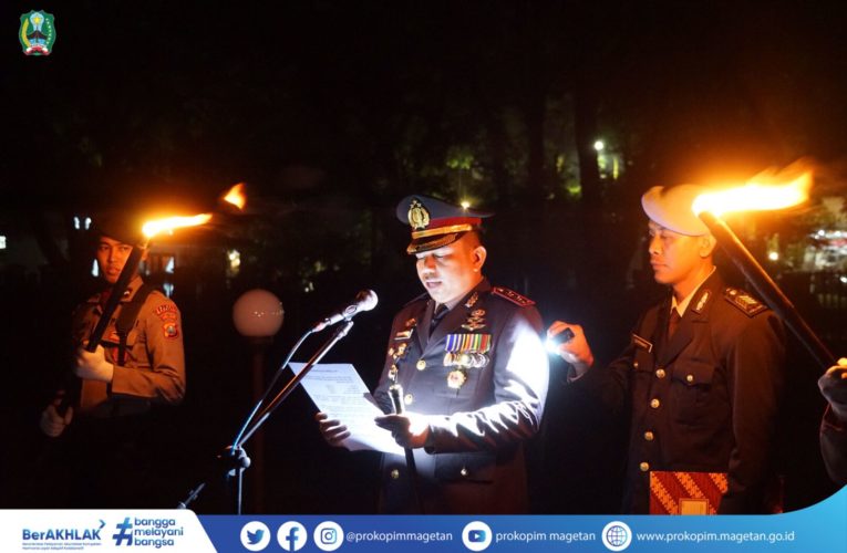 Pj. BUPATI MAGETAN IKUTI AKRS JELANG PERINGATAN HARI PAHLAWAN 10 NOVEMBER