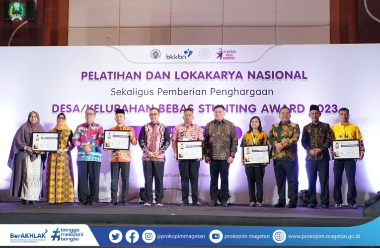 Melalui Intervensi Pemberian Protein Hewani, Desa Cileng Berhasil Raih Penghargaan Desa Bebas Stunting