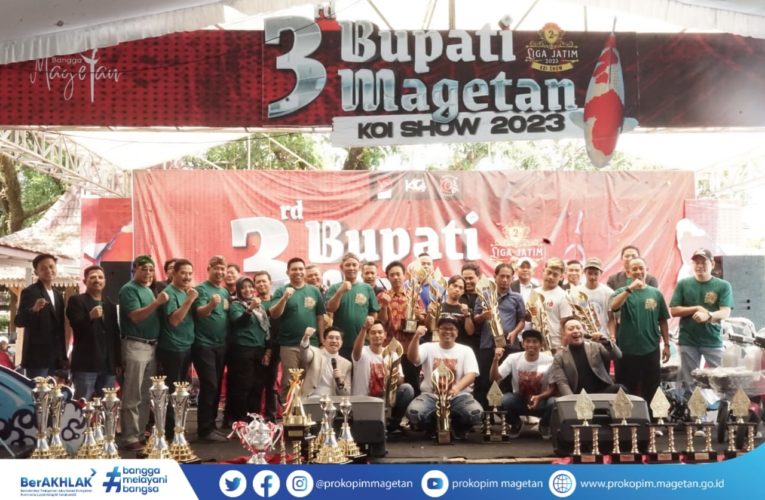 Bupati Magetan Koi Show Berlangsung Sukses Berdampak Ekonomi Bagi Magetan