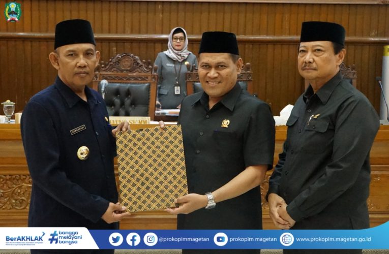 Tiga Agenda Acara Dalam Rapat Paripurna DPRD Kabupaten Magetan