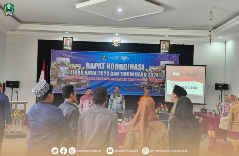 Rapat Koordinasi Jelang Libur Natal dan Tahun Baru 2024