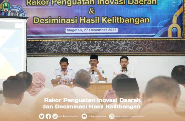 Rakor Penguatan Inovasi Daerah dan Desiminasi Hasil Kelitbangan