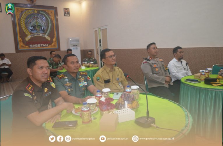 Zoom Meeting Penyelenggaraan Komsos dengan Aparat Pemerintah