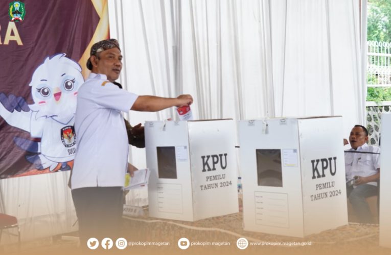 Pj. BUPATI MAGETAN IKUTI SIMULASI PEMILU 2024