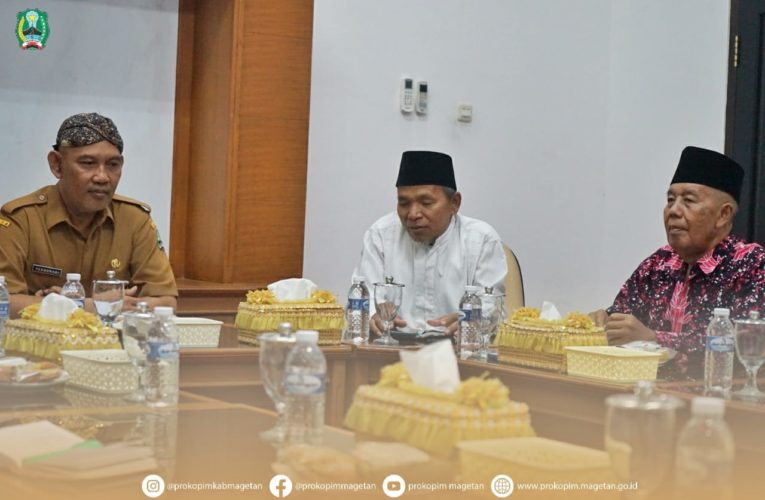 Pj. Bupati Magetan Terima Silaturahmi Pengurus MUI Magetan