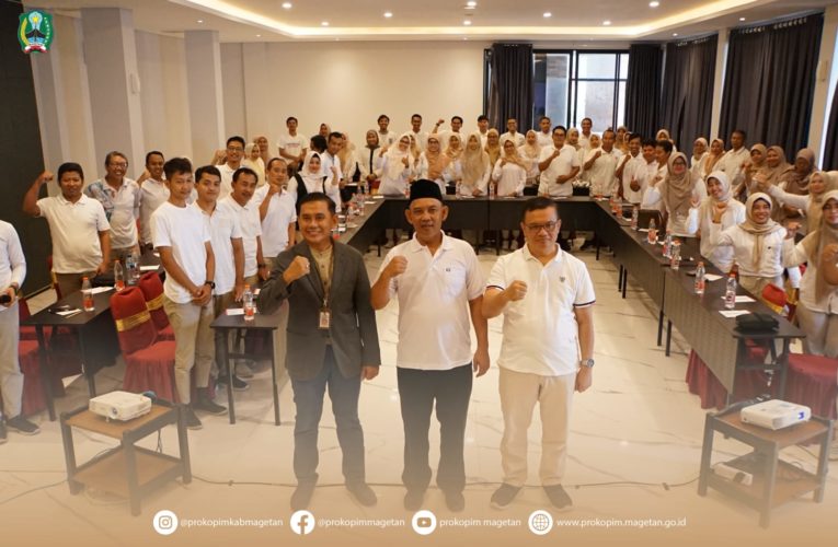 BUKA BIMTEK CHARACTER BUILDING DISPENDUKCAPIL MAGETAN, Pj. BUPATI INGATKAN UNTUK TERUS BERINOVASI