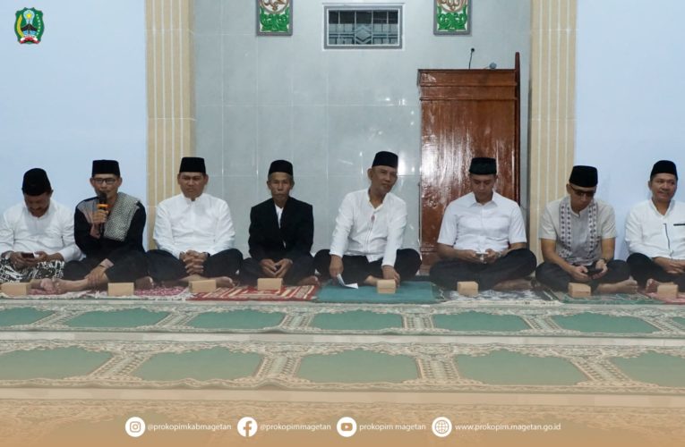 Pj. Bupati Magetan Bersama Forkopimda Safari Ramadan 1445 H/2024 M di Masjid Al Hidayah, Sukowidi, Nguntoronadi