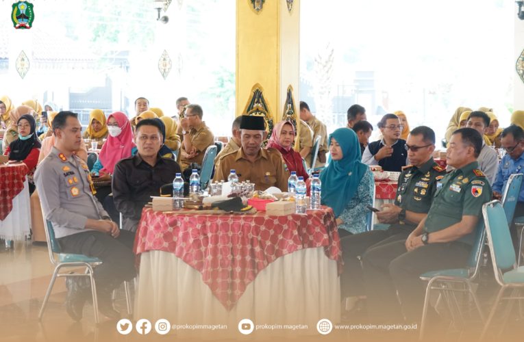 Pj Bupati Magetan Hadiri Rembug Stunting “Evaluasi Anting Emas” di Pemerintah Kabupaten Magetan