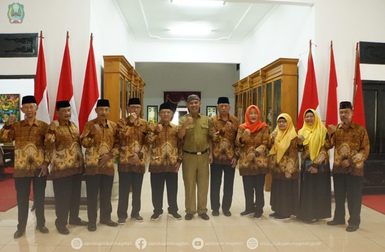 Pj Bupati Magetan Terima Silaturahmi PWRI Magetan