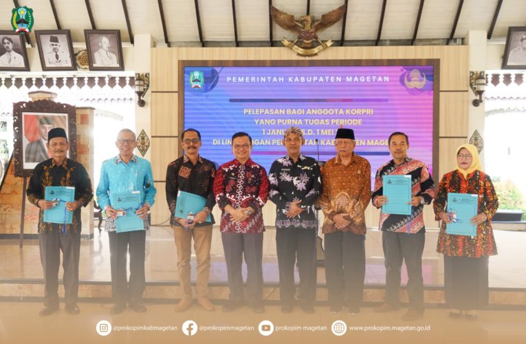 Lepas 197 Anggota KORPRI, Pj. Bupati Magetan : Purna Tugas Bukan Jadi Penghalang Terus Berkarya