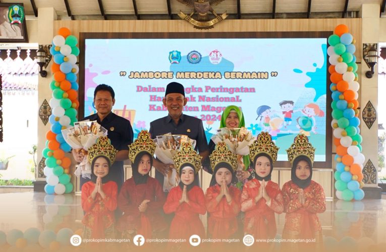 SAMBUT HARI ANAK NASIONAL 2024, PEMKAB GELAR JAMBORE MERDEKA BERMAIN