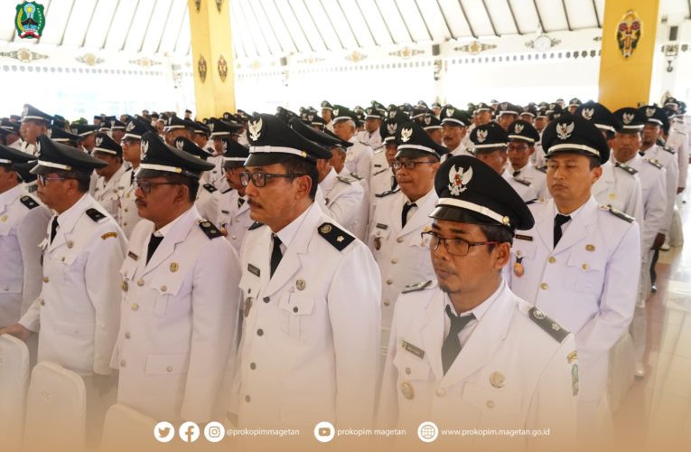 202 Kades di Magetan Resmi Terima SK Perpajangan Masa Jabatan