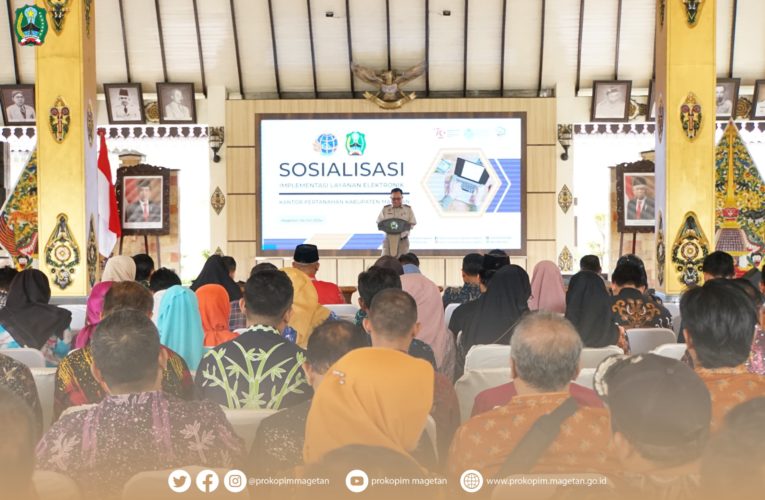 SOSIALISASI IMPLEMENTASI LAYANAN ELEKTRONIK BPN