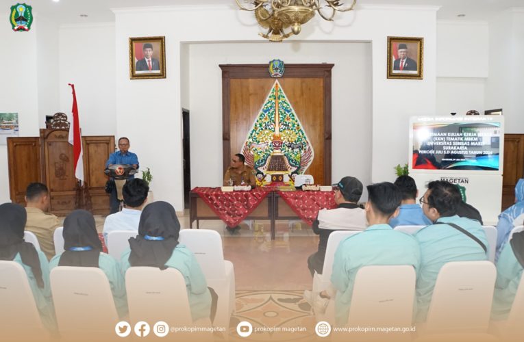 Kabupaten Magetan Terima 206 Mahasiswa KKN Tematik MBKM UNS