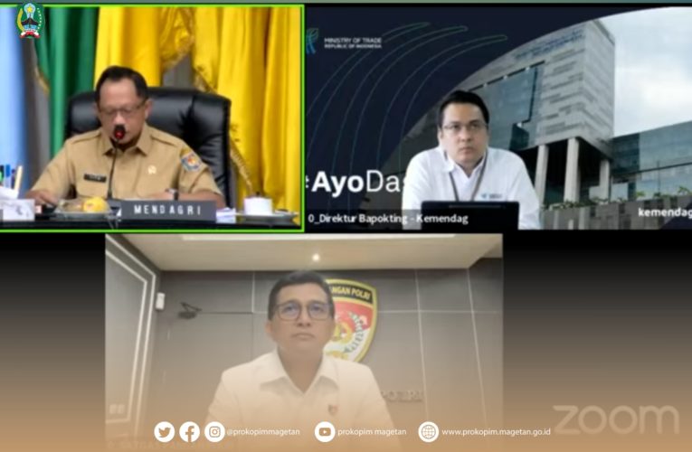 MENDAGRI PIMPIN RAKOR PENANGANAN INFLASI