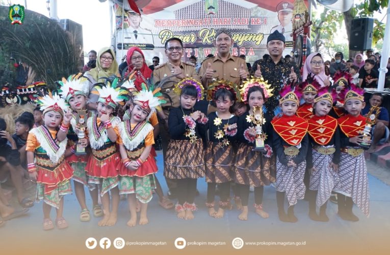 Genap Satu Tahun Pasar Krempyeng Jati Wasesa Desa Grabahan, Hari Ini Diperingati