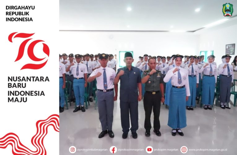 CALON PASKIBRA UPACARA HUT KE- 79 KEMERDEKAAN RI SIAP BERLATIH