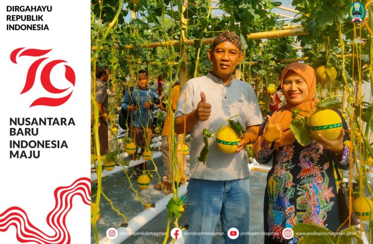 PJ BUPATI HADIRI LAUNCHING AGROWISATA PETIK MELON HIDROPONIK LOZAM