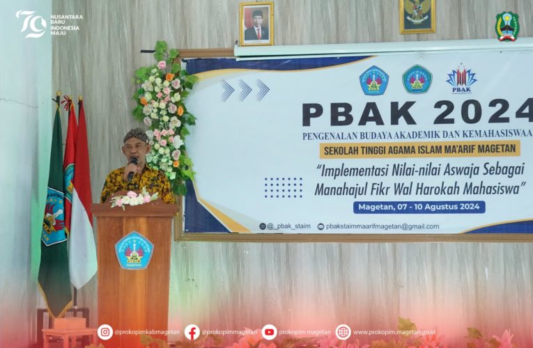 Pembukaan PBAK Kampus STAI Ma’arif Magetan