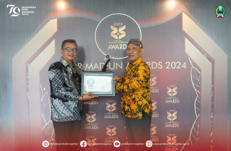 Pemerintah Kabupaten Magetan Raih Penghargaan Radar Madiun Awards 2024