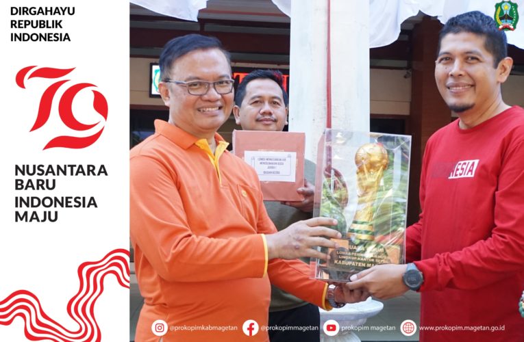 Bagian Kesra Magetan Juara Umum Lomba 17-an Peringatan HUT RI ke-79