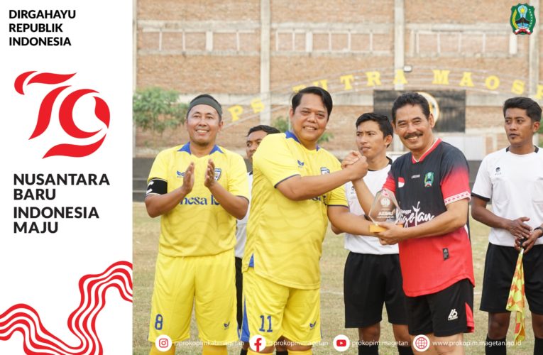 UNESA FC TEKUK PEMKAB MAGETAN DALAM PERTANDINGAN PERSAHABATAN DI LAPANGAN MAOSPATI