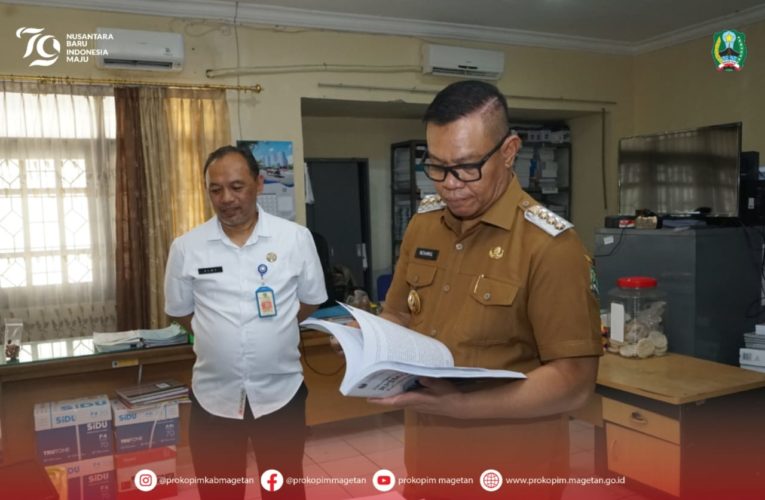 Pj Bupati Nizhamul Kunjungi Sejumlah Kantor Badan/Bagian di lingkup Setdakab Magetan