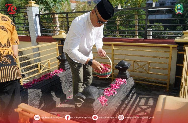 Pj Bupati Magetan Ziarah 3 Makam Leluhur