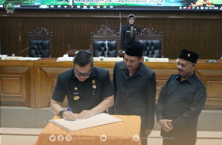 Penandatanganan Nota Kesepakatan Perubahan KUA-PPAS T.A 2024