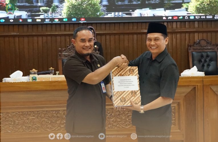 Rapat Paripurna Agenda Penjelasan Bupati terhadap Pengantar Nota Keuangan Raperda P-APBD T.A. 2024