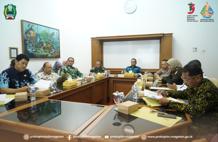 PJ BUPATI MAGETAN IKUTI RAKOR PENGENDALIAN INFLASI DAN PERCEPATAN PENGEMBANGAN GIM NASIONAL