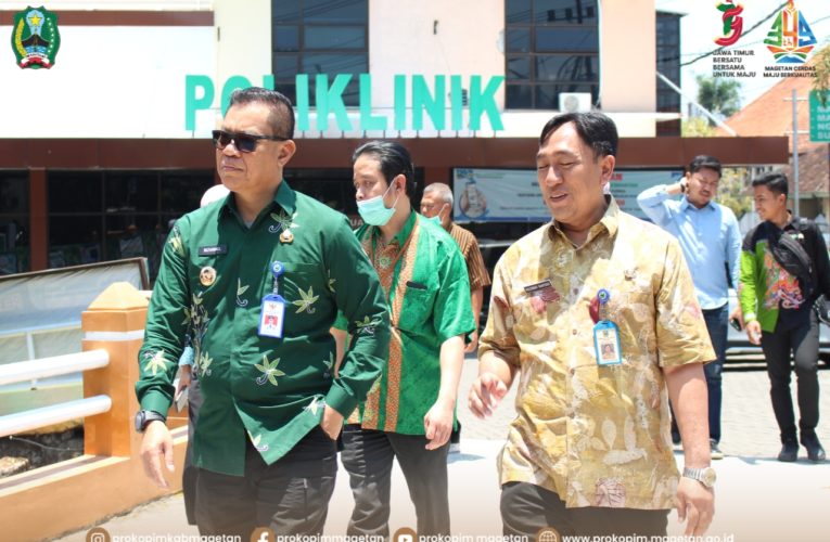 Pastikan Netralitas ASN, Pj Bupati Magetan Sidak Sejumlah Instansi Pemerintah