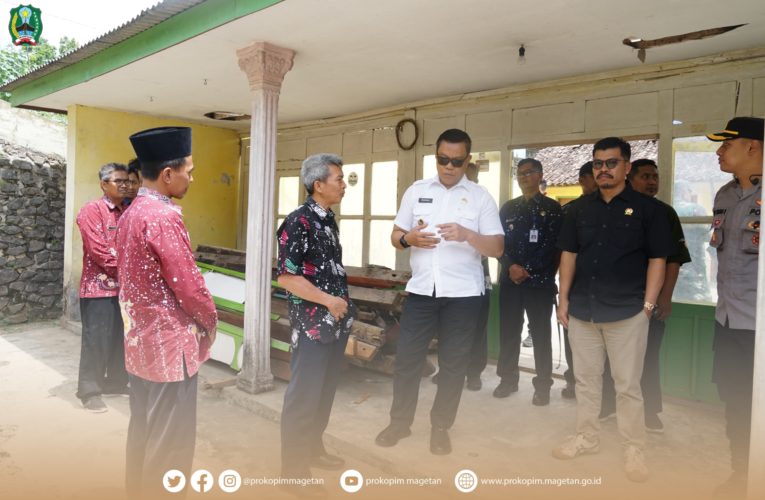 Pj Bupati Magetan Santuni Korban Bencana Alam