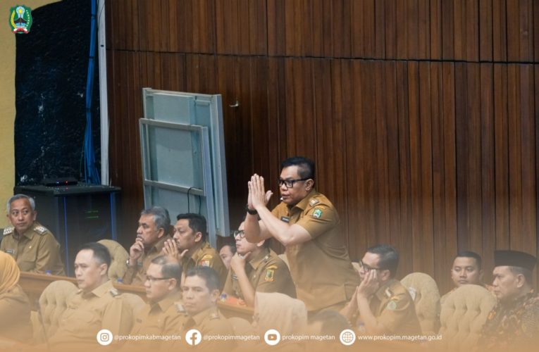 Jelang Pemilu Serentak, Pj. Bupati Magetan Hadiri Rapat Kerja dan Rapat Dengar Pendapat DPR RI.