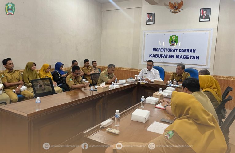 Pj Bupati Nizhamul Kunjungi Kantor Inspektorat Magetan