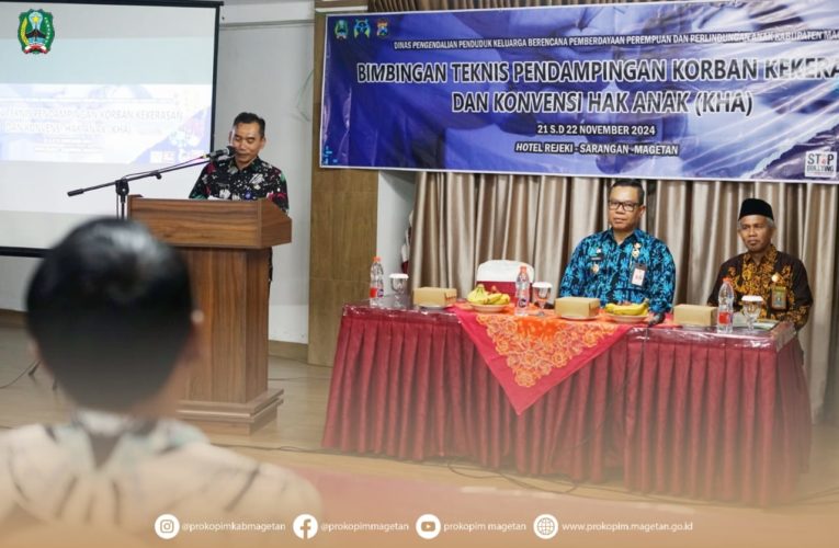 PJ BUPATI HADIRI BIMTEK PENDAMPINGAN KORBAN KEKERASAN DAN KONVENSI HAK ANAK