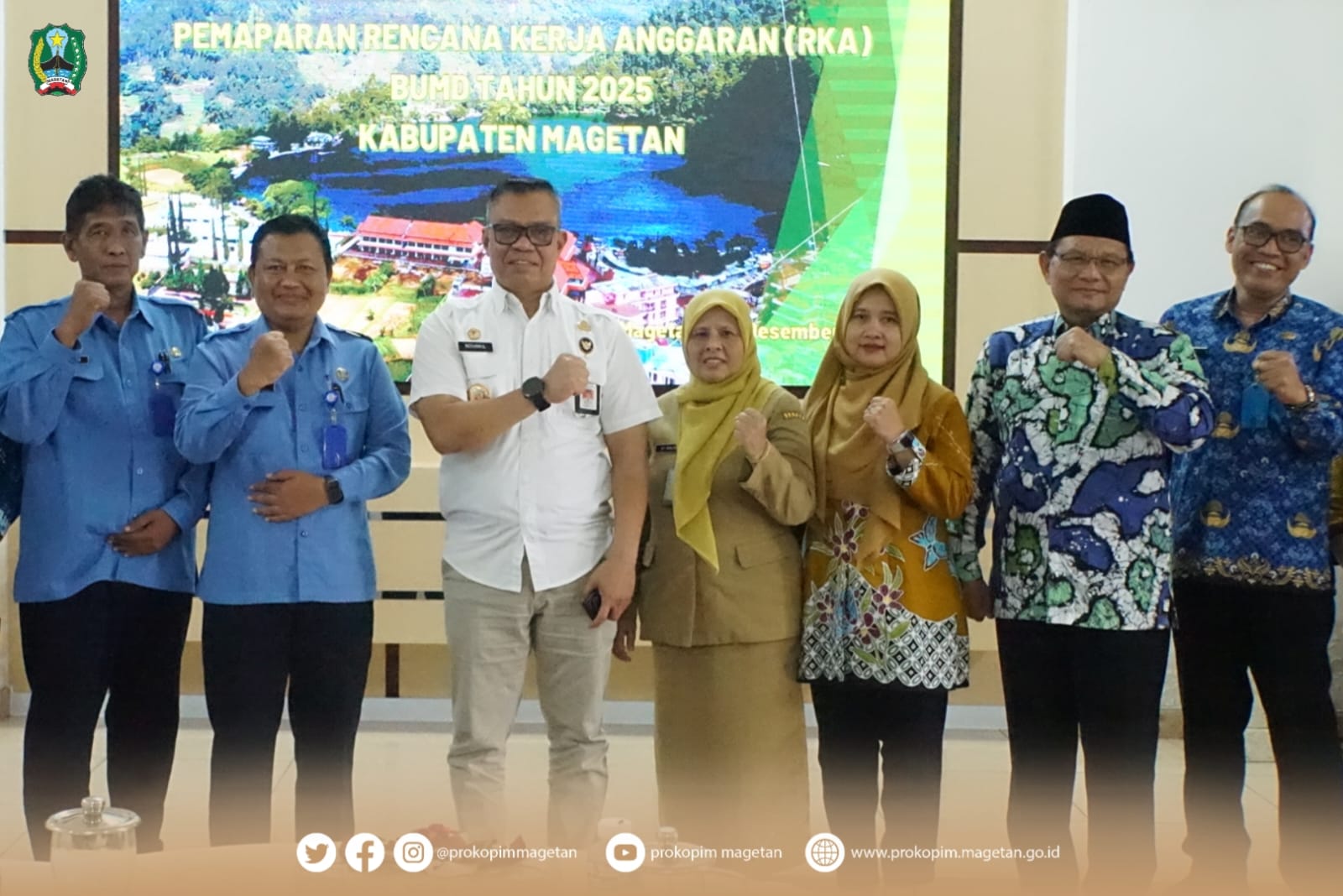 Pemaparan Rencana Kerja Anggaran (RKA)BUMD Tahun 2025 Kabupaten Magetan