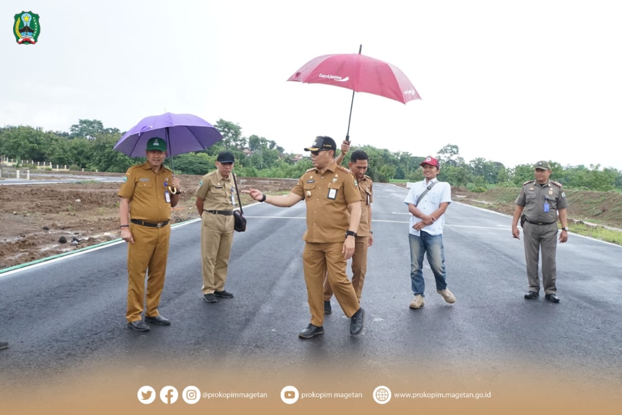 PJ BUPATI TINJAU PROGRES PEMBANGUNAN SIRKUIT PARANG