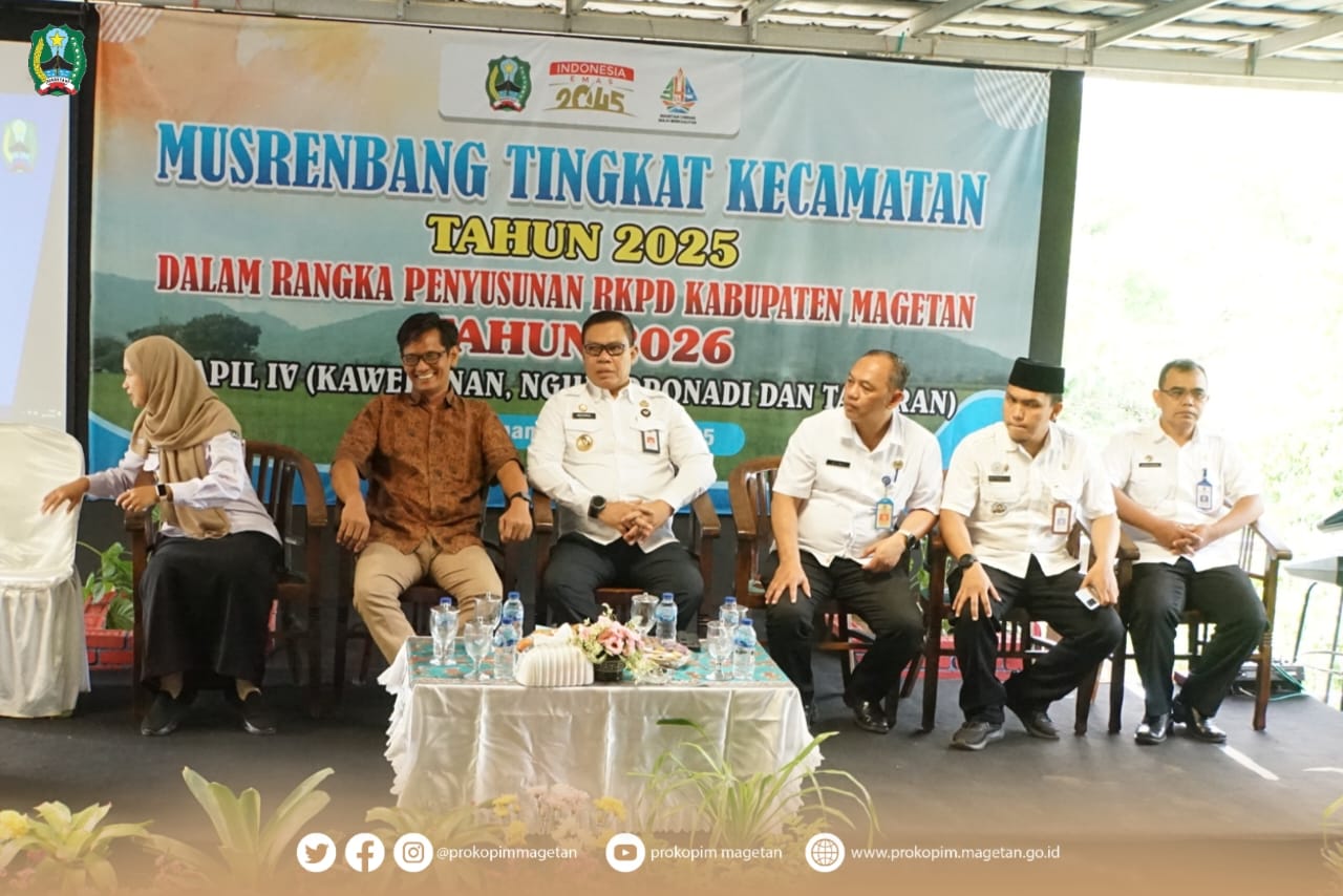 Pj Bupati Magetan Launching Musrenbang Kecamatan Dapil IV