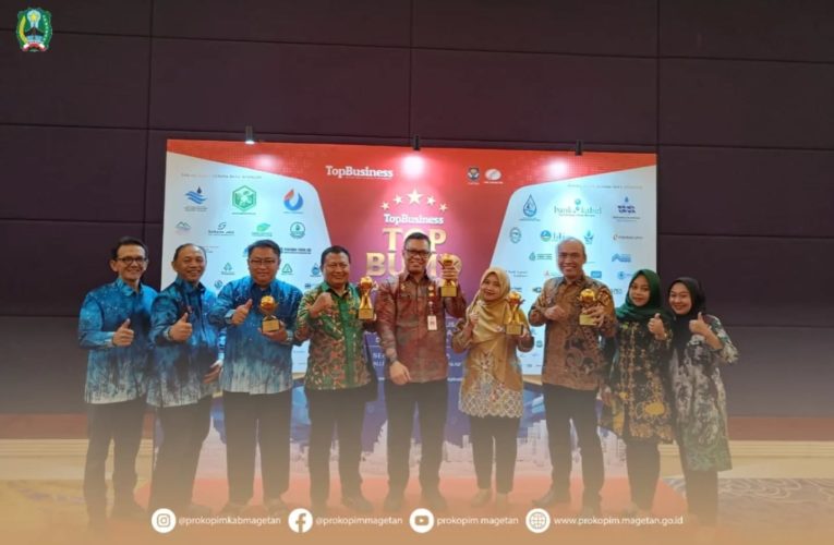 MAGETAN RAIH PENGHARGAAN TOP BUMD AWARDS 2025  