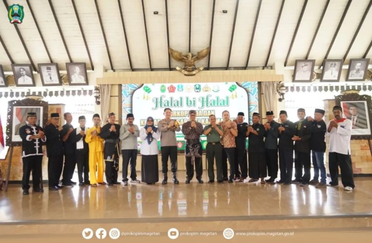 Pj Bupati Magetan Beserta Jajaran Forkopimda Ikuti Halal Bihalal IPSI Magetan