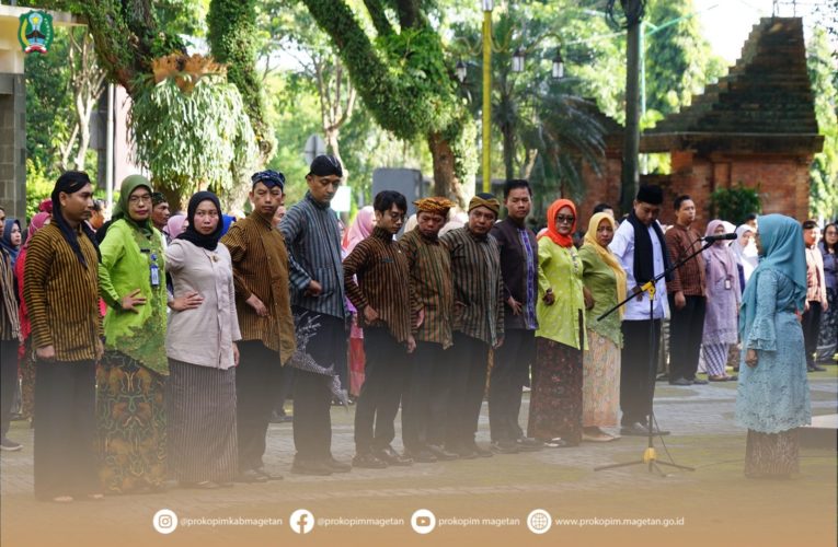 Peringati Hari Kartini, ASN Pemkab Magetan Berpakaian Adat Jawa