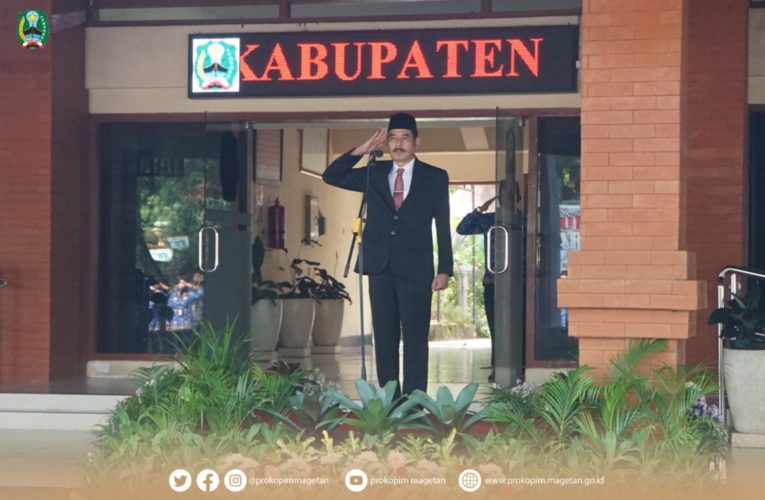 Pj Sekda Magetan Pimpin Upacara Hari OTODA XXIX