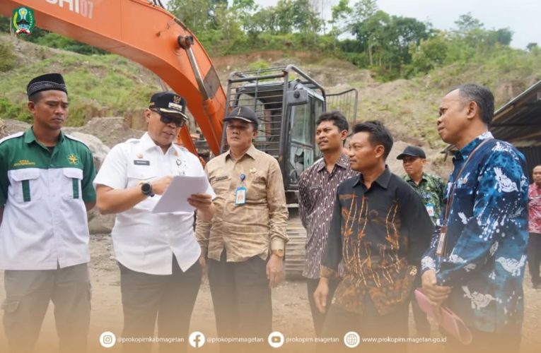 Pj Bupati Magetan Tegaskan Menutup Tambang Bagi Perusahaan Yang Belum Memiliki Izin.