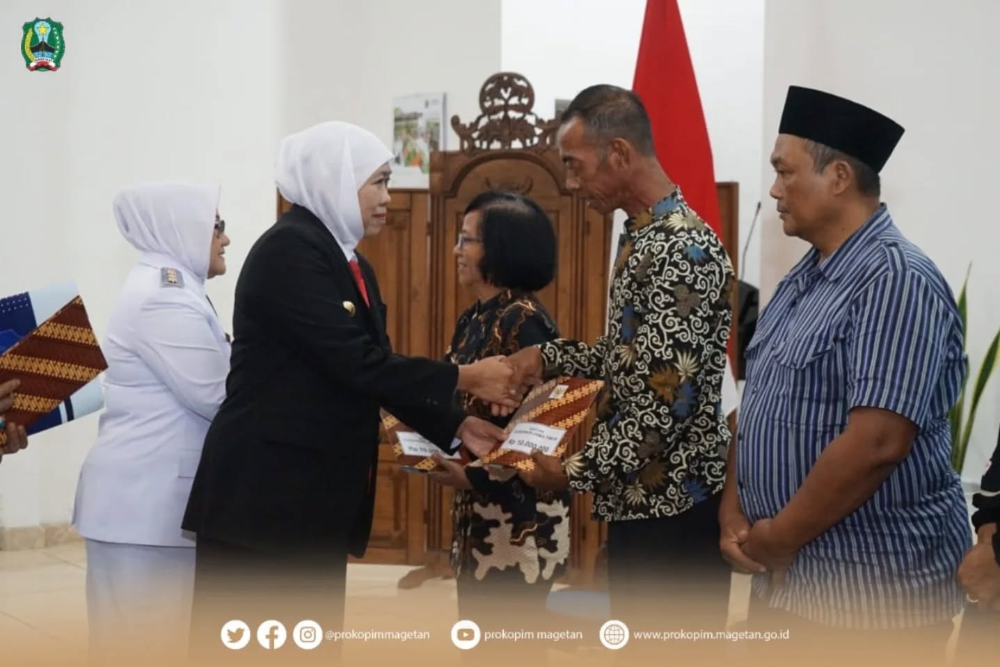 Keluarga Korban Kecelakaan Kereta Api di Magetan Menerima Bantuan Duka Cita dari Gubernur Jawa Timur